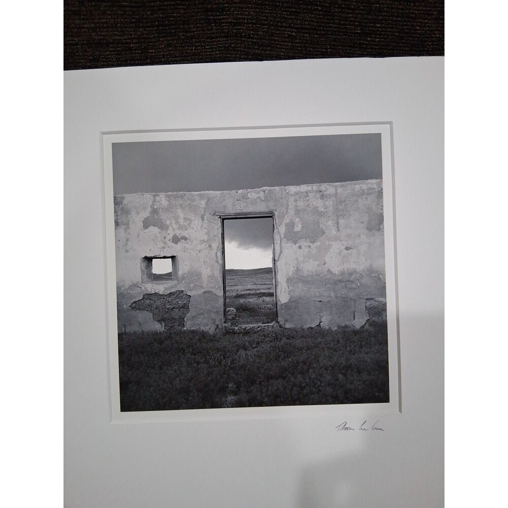 Thomas Carr Archival Giclee Print, Fort Laramie, Black A D White, Signed